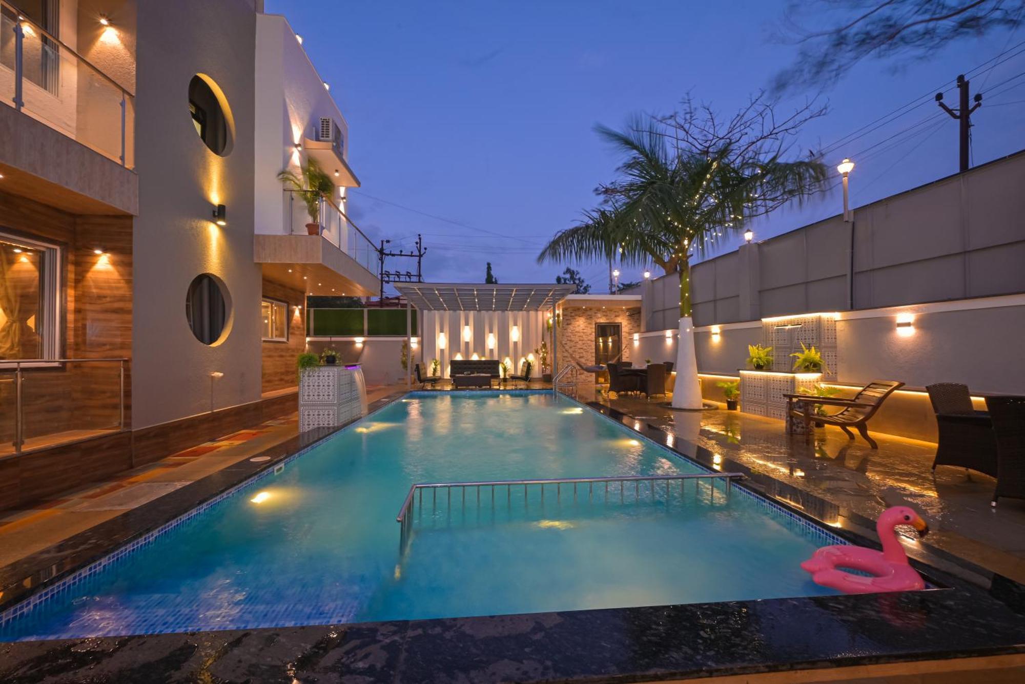 Azure Retreat Villa By Tropicana Stays Lonavala Luaran gambar